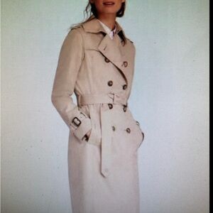 Brooks Brothers Light Tan Trench Coat